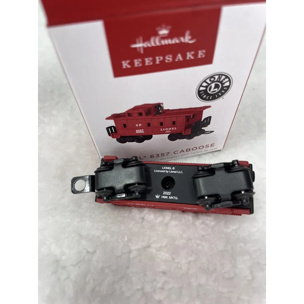 Hallmark Keepsake 2022‎ Lionel 6357 Caboose Ornament